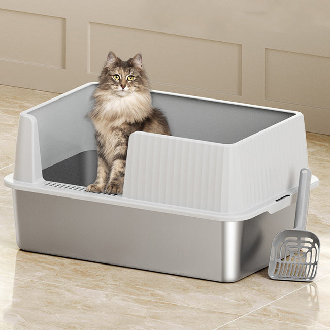 Closed cat litter box best sale